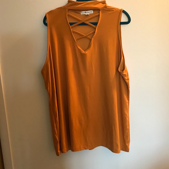 Eyecandy Orange Top - Picture 3 of 7